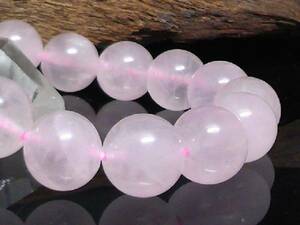  rose quartz 12 millimeter §. crystal 