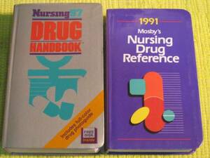 US製ドラッグのハンドブックDrug Reference＆Handbook ２冊♪