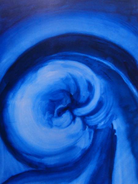 Georgia O'Keeffe, blue, Popular painter, Large format art book, Abstract painting, New frame included, Painting, Oil painting, Nature, Landscape painting