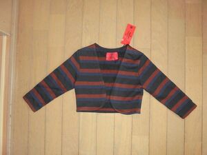  новый товар * Petit Bateau * чай чёрный окантовка. болеро, кардиган *4 лет 