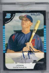 2006 Bowman Originals John Drennen RC Auto /387