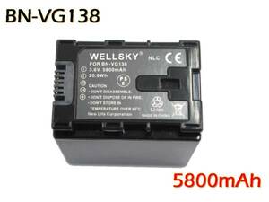 新品 残量表示可能 ビクター BN-VG138 BN-VG129 互換バッテリー