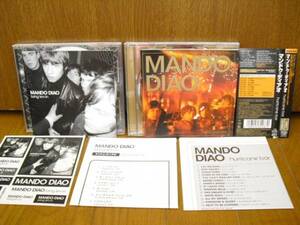 CD 2枚セット マンドゥ ディアオ MANDO DIAO ブリングエムイン BRING EM IN ハリケーンバー HURRICANE BAR/SHEEPDOGクリーンタウンMR MOON