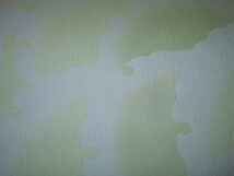 【京わぎれ】東レ シルック 長襦袢はぎれ 雪輪詰 薄緑系 替え袖用2.2m①_画像3