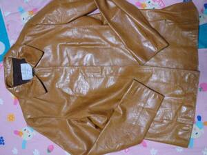  Anteprima cow leather leather jacket 42 USED