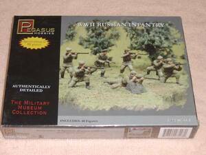 1/72 ペガサス　WWⅡ RUSSIAN INFANTRY 兵