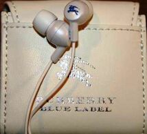 特別顧客限定！BURBERRY BLUE LABEL★ノベルティイヤフォン_画像1