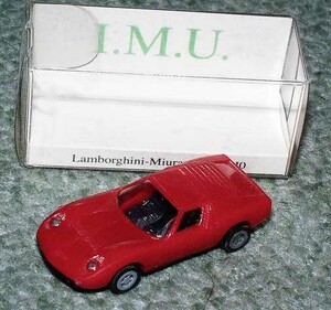 IMU1/87 Lamborghini Miura red 1LAMBORGHINI-MIURA