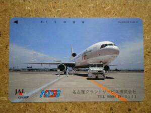 hiko・航空 290-22699 日本航空 名古屋グランドサービス テレカ