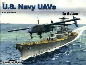 ■洋書 インアクション U.S.NAVY UAV (無人航空機) SQ1217