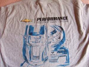 PERFORMANCE PARTS RACING 　シボレー半袖Tシャツ　XLサイズ