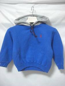 90s POLO RALPH LAUREN ラルフローレン HI-TECH パーカー 青 100