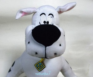 ☆Hanna-Barbera☆CARTOON NETWORK☆SCOOBY-DOO!☆ty☆スクービードゥー☆45㎝☆ぬいぐるみ☆人形☆白☆犬☆カートゥーンネットワーク