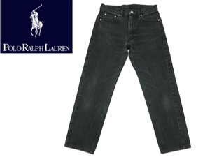 J2756* beautiful goods *POLO Ralph Lauren * black Denim slim 9(63)