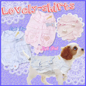 激安即決★Lovelyシャツワンピ 3L ライトブルー★新品 ～11kg位