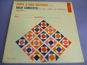 【輸入盤LP】Bach/David&Oistrakh/Double Concerto