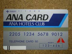 hiko・航空 110-9579 全日空 ANA CARD テレカ