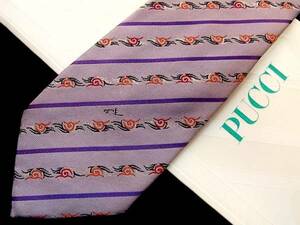 **:.*:[ высший класс ] прекрасный товар 0083 Emilio Pucci. тканый галстук 
