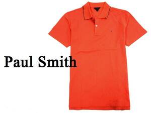 新品★Paul Smith★(ポールスミス)鹿の子ポロ/L/赤系