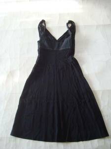  beautiful goods ALBERTA FERRETTI Italy made black One-piece dress size40 Alberta Ferretti black 