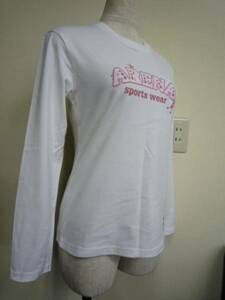 * arena Arena long sleeve T shirt white print *