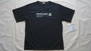 PHYSICAL SCIENCE 旧モデル ポリエステル Tee 黒 L 60%off 2 半額以下 フィジカル・サイエンス Tシャツ レターパックライト