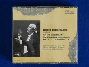 SERGIU CELIBIDACHE SCHUMANN　CD2枚入　洋盤