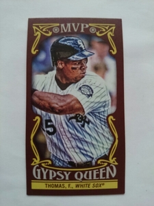 ★FRANK THOMAS TOPPS GYPSY QUEEN 2016 MLB MVP ミニ パラレル CHICAGO WHITE SOX フランク・トーマス シカゴ・ホワイトソックス HOF