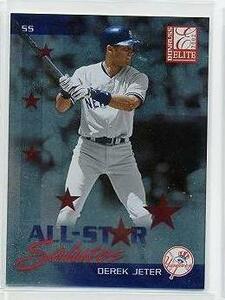 02 Donruss Elite All-Star Salutes Derek Jeter 1494/2000