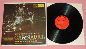 ◆レコード(LP)◆INVITACION AL CARNAVAL EN MAZATLAN◆