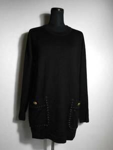  Alpha Cubic black sweater 36 p739-75