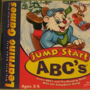 アメリカ製jump☆startシリーズCDロムABC’s Ages 3-5♪