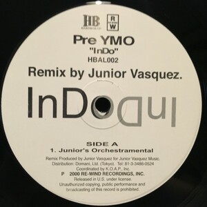 Pre YMO / InDo (Remix Junior Vasquez )