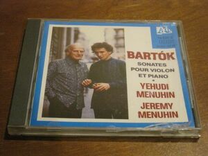 フランス製CD バルトーク ヴァイオリンとピアノのための作品集 BARTOK 2 Sonate pour violon et piano ヴァイオリンソナタ第二番