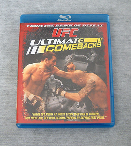 送料140円●UFC ULTIMATE COMEBACKS ■公式UFC BD ブルーレイ版 MMA 名逆転劇集