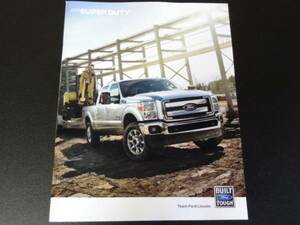 ★フォード　カタログ　SUPER DUTY　USA　２０１３　即決！