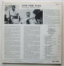 ◆ BILL HOLMAN - MEL LEWIS Quintet / Jive For Five ◆ Andex A-3005 (red:dg) ◆V_画像2