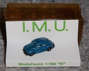 IMU1/160 VW Beetle голубой Volkswagen ka мех 