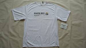 PHYSICAL SCIENCE 旧モデル ポリエステル Tee 白 M 60%off 半額以下 フィジカル・サイエンス Tシャツ レターパックライト