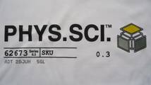 PHYSICAL SCIENCE 旧モデル ポリエステル Tee 白 M 60%off 半額以下 フィジカル・サイエンス Tシャツ レターパックライト_画像2