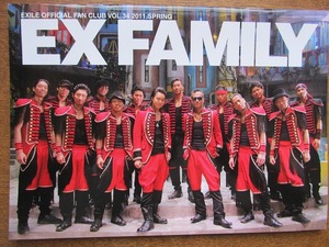 EXILE ファンクラブ会報 EX FAMILY VOL.34