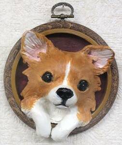 [ chihuahua dog. lease ] * literary creation clay craft house. work 