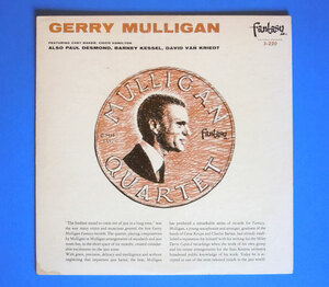 ◆GERRY MULLIGAN 他/PAUL DESMOND..◆FANTASY 米!深溝 フラット