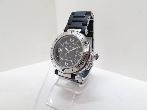 楽天市場】【美品】CARTIER カルティエ パシャC腕時計用 SS