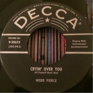 US Orig WEBB PIERCE 7inch YOU'LL COME BACK ロカビリー