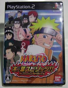 ☆即決　 PS2 NARUTO ナルト 木の葉スピリッツ！！