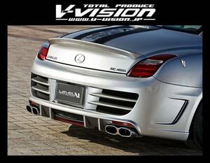 V-VISION☆LEXUS レクサス SC430☆リアバンパースポイラー エアロ／LV