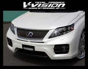 V-VISION☆LEXUS レクサス RX350／RX450h☆フロントバンパースポイラー エアロ／LV