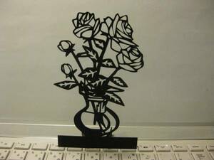  be established cut .. glass vase rose wall decoration also 