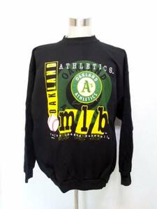 84MLBオークランド アスレチックス1998 LOGO7 2XL トレーナー